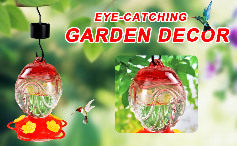 hummingbird feeder for outdoors Hanging