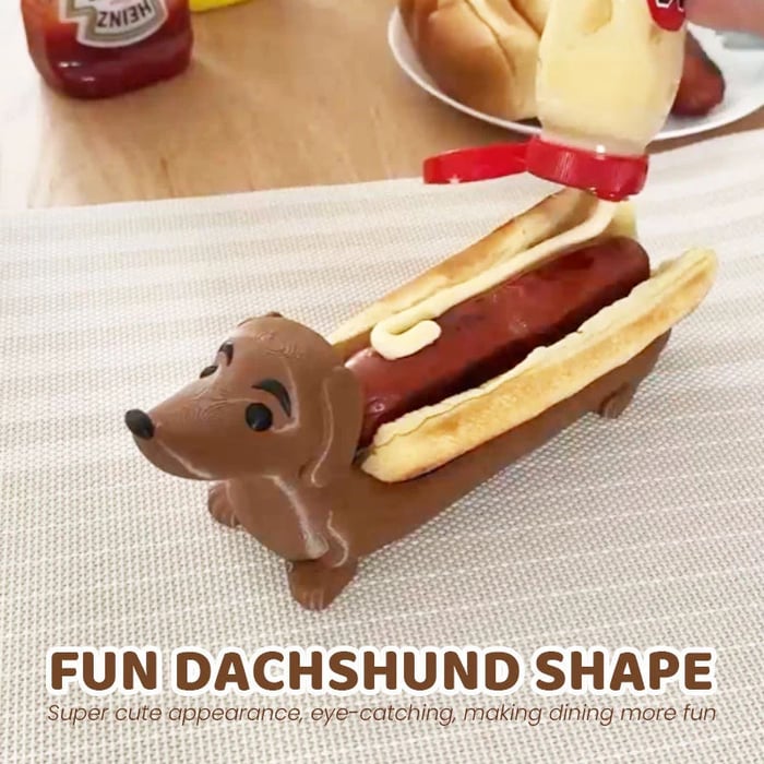 🐕🌭Unleash the Fun: Dog - Shaped Hot Dog Plates Are Here!