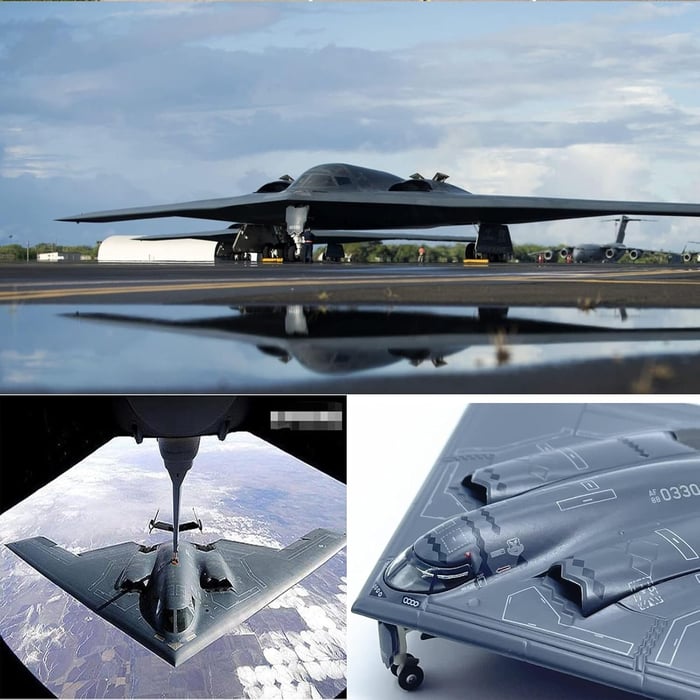 ✈1:200 B-2 Spirit Bomber Model