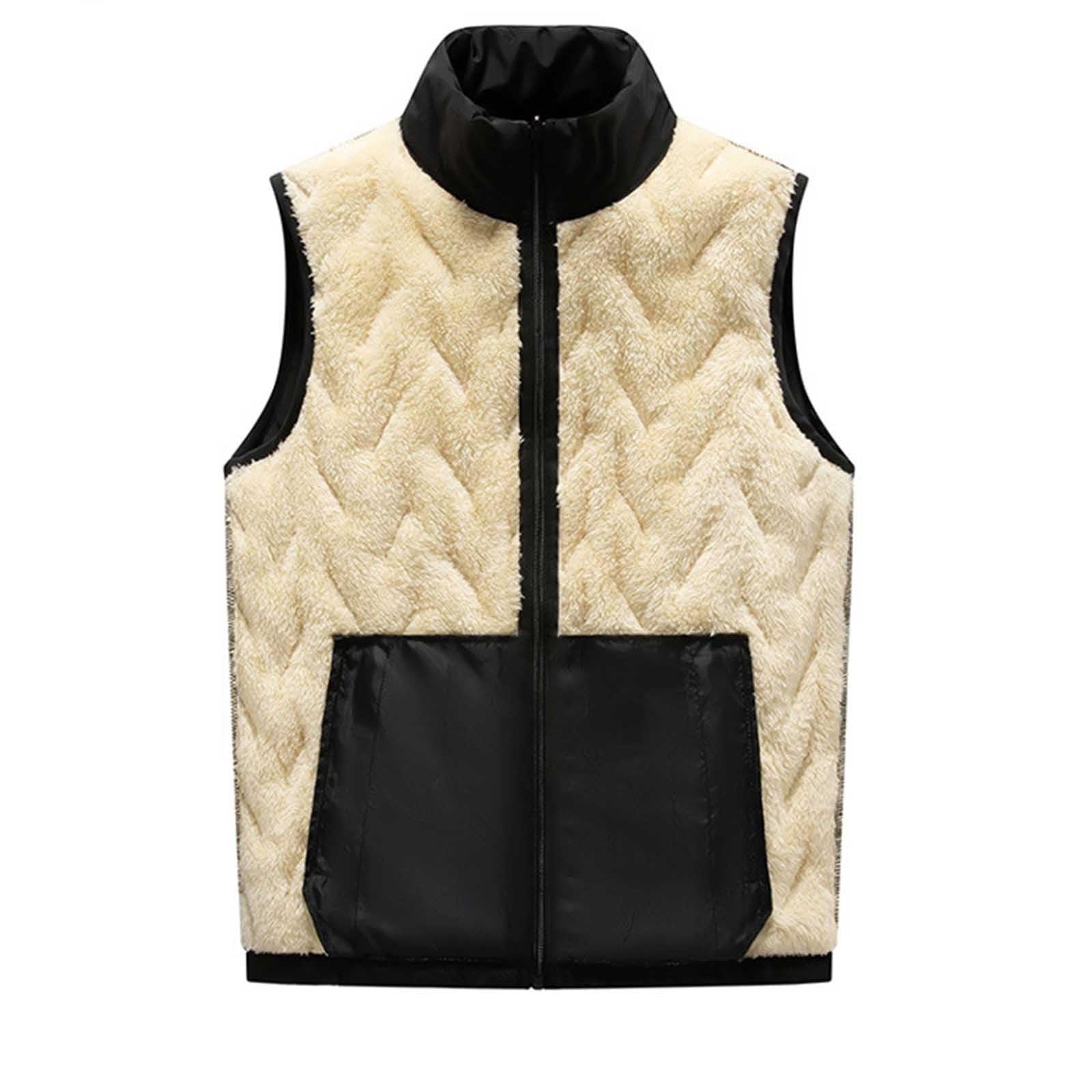 Men’s Warm Wool-Lined Vest