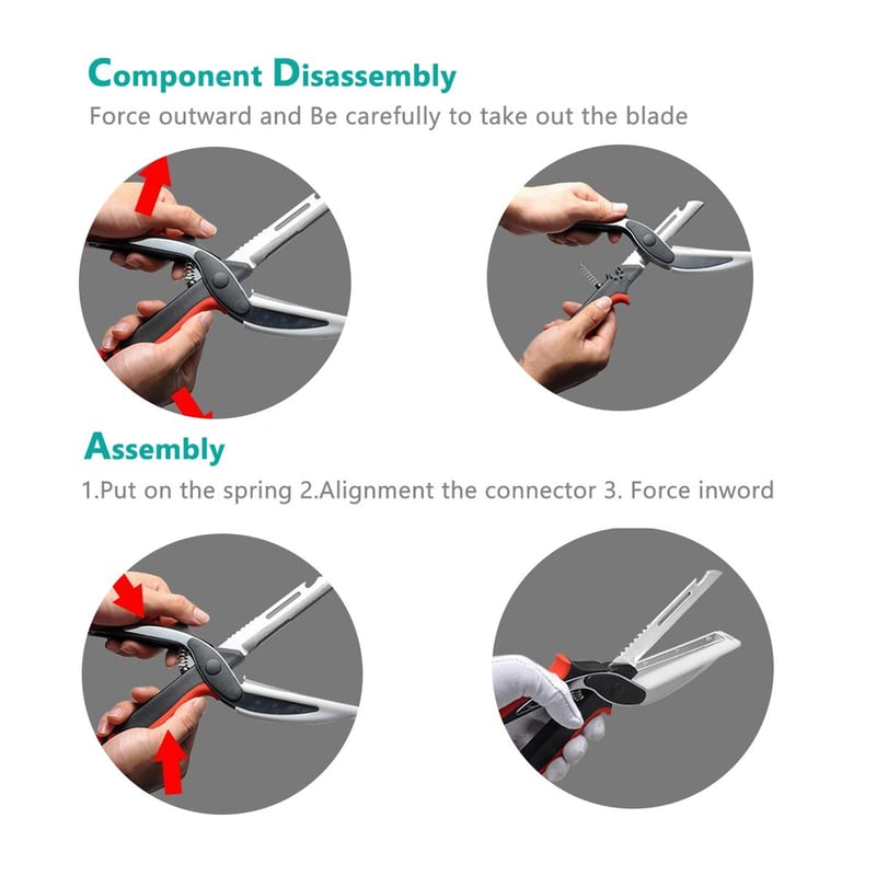 6 in 1 Smart Vegetable Scissors