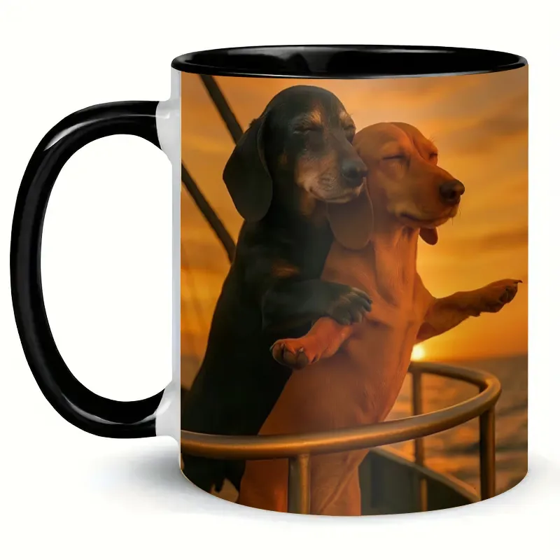 💗Couple Dachshund Love Mug