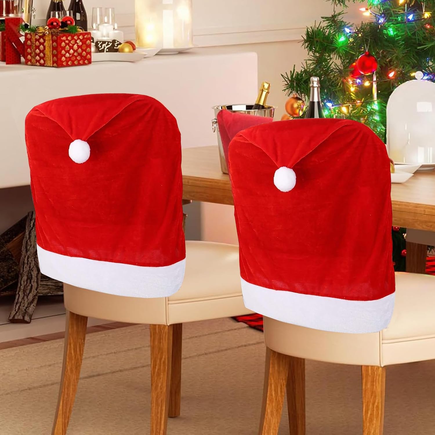 Christmas Chair Covers Set
