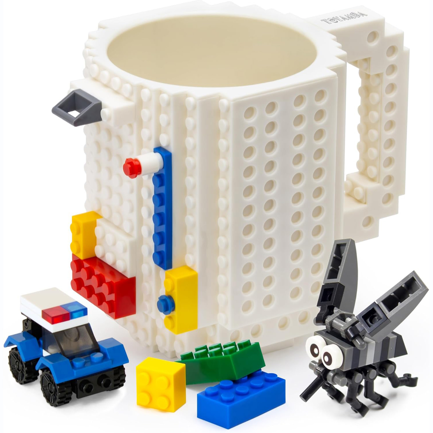 Welnax™ Funny DIY Novelty Build on Brick Mug