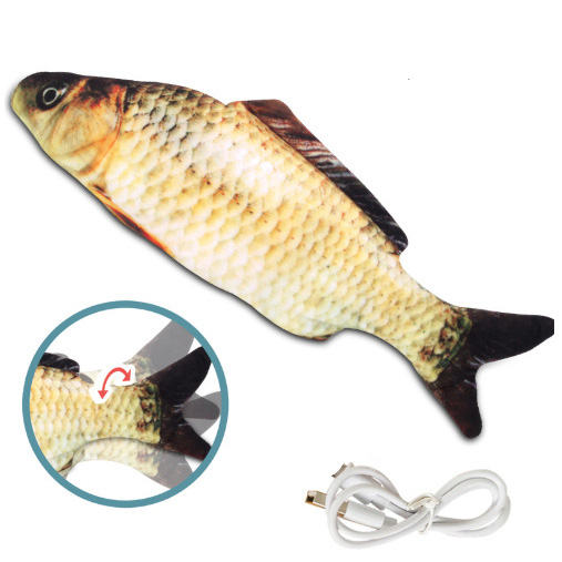 🐟🐕🐈Unleash the Fun: Interactive Electronic Floppy Fish Toy for Pets