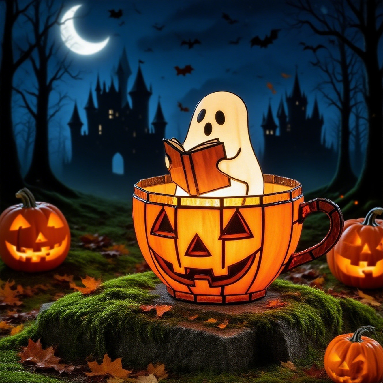 🔥50% OFF -👻Ghost Reading Book Lamp