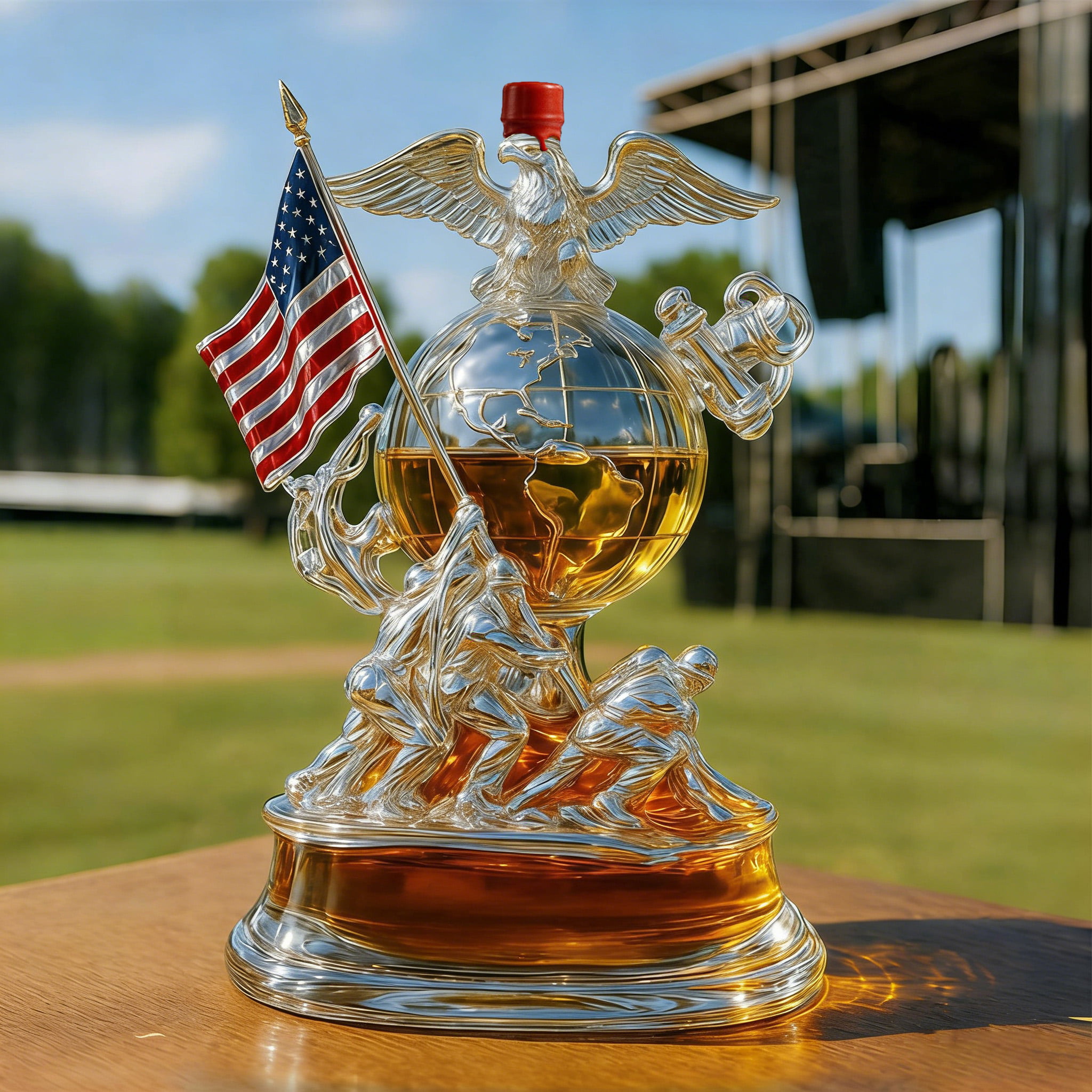 U.S. 250th Anniversary Whiskey Bottle