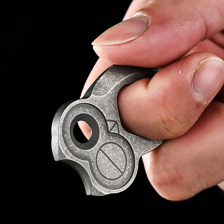 Owl & Fishbone Titanium EDC Multi-Tool