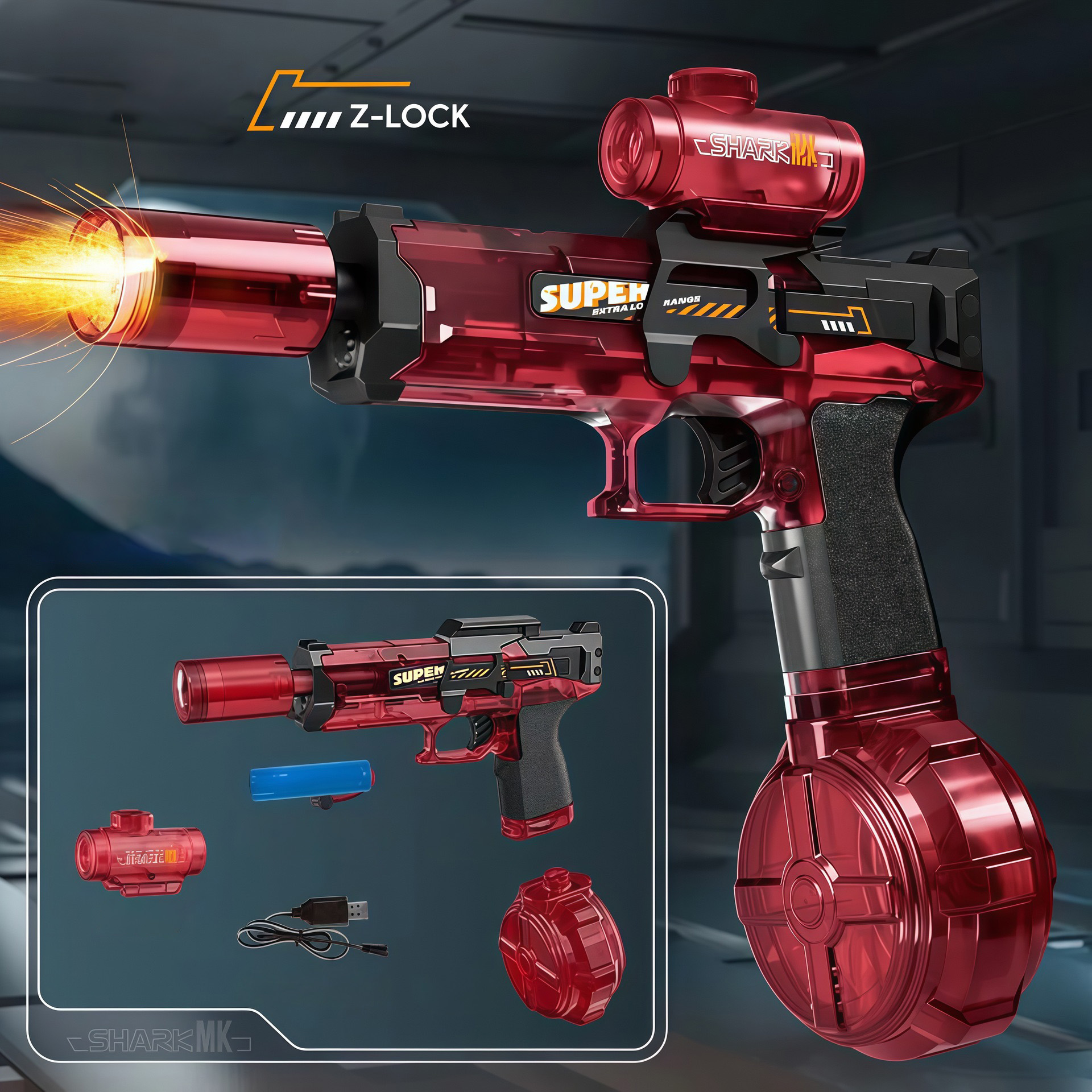 Full Automatic Electric Water Gun