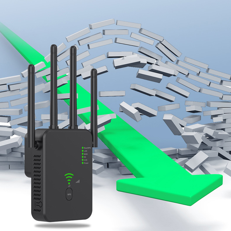 300M/1200M WiFi Extender Signal Booster