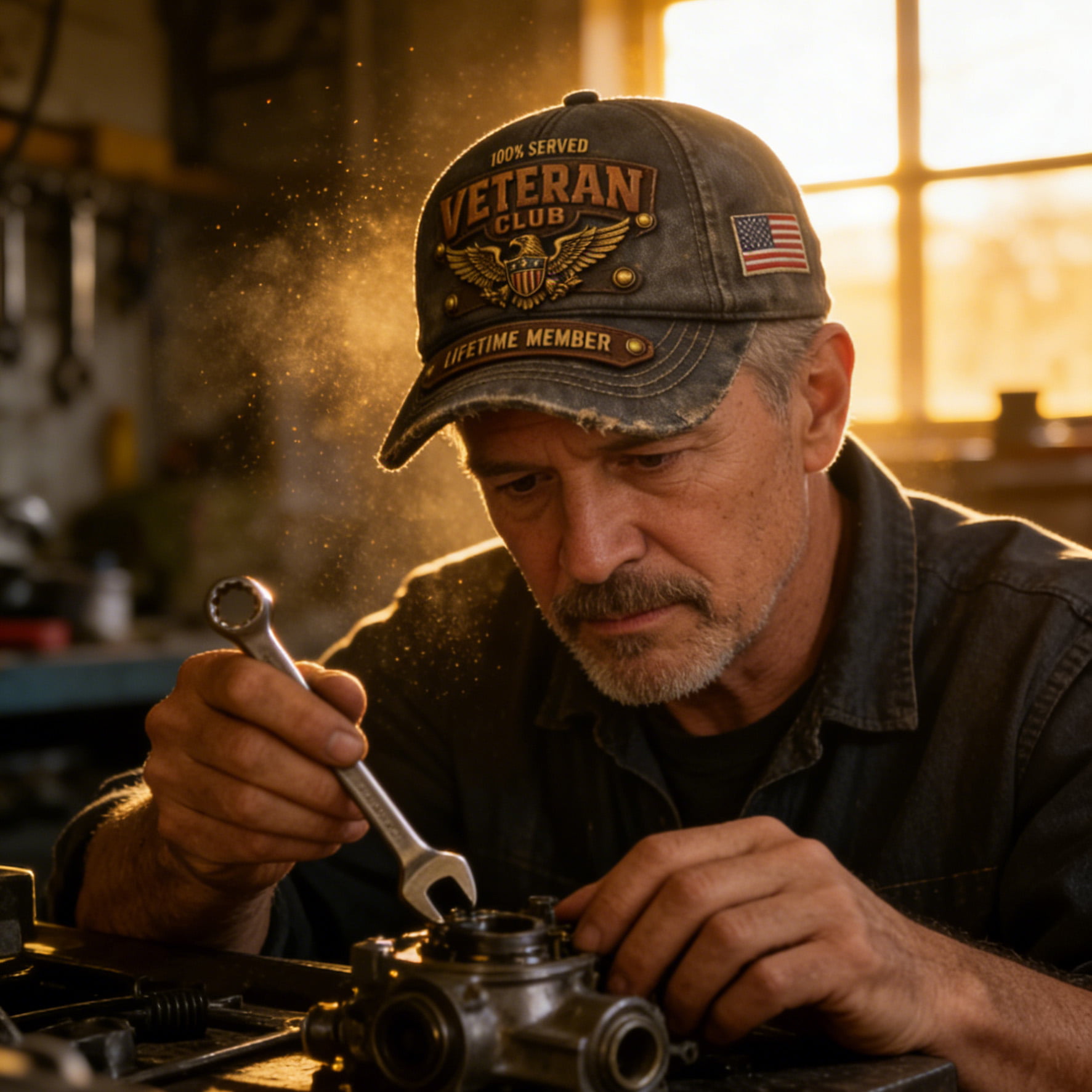 VETERAN CLUB Premium Baseball Caps