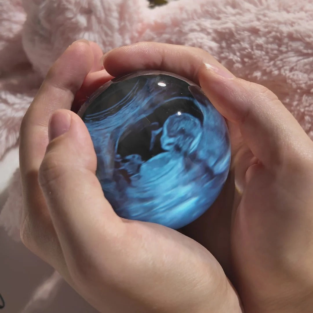 Personalized Memory Crystal Ball Custom Video Orb Gift