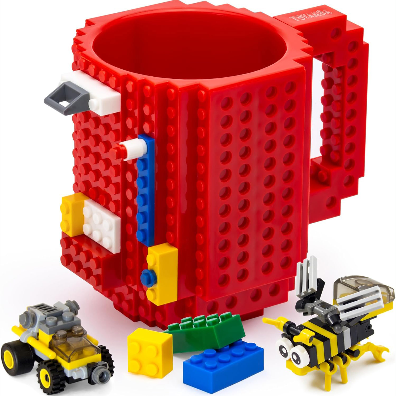 Welnax™ Funny DIY Novelty Build on Brick Mug