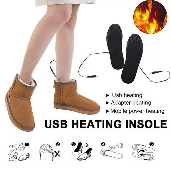 🔥Hot Sale 49% OFF🔥USB Heated Shoe Insoles