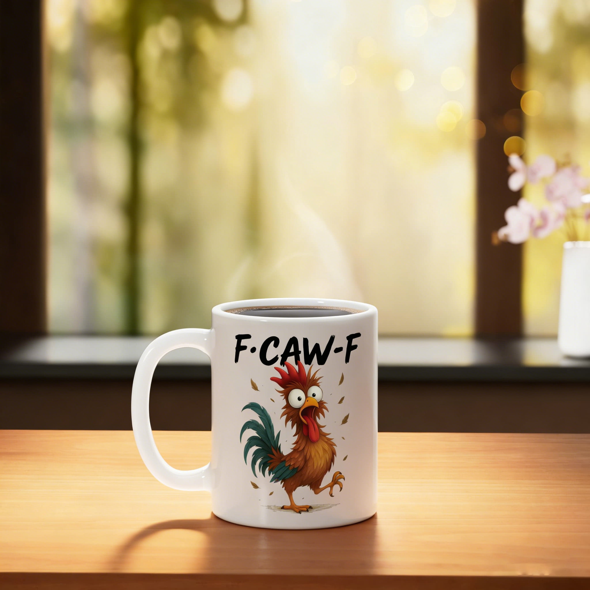 F-Caw-F Funny Chicken Mug