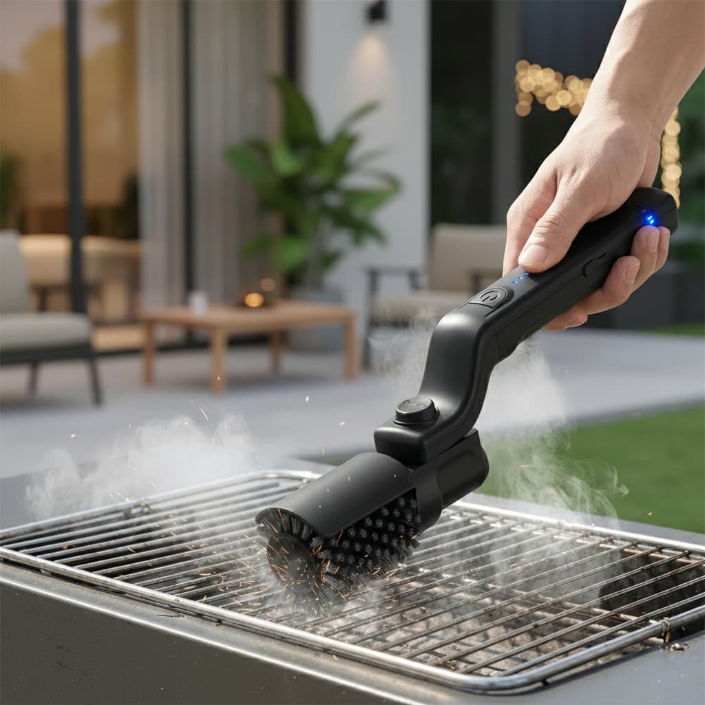 🍖 Cordless Electric BBQ Cleaning Brush