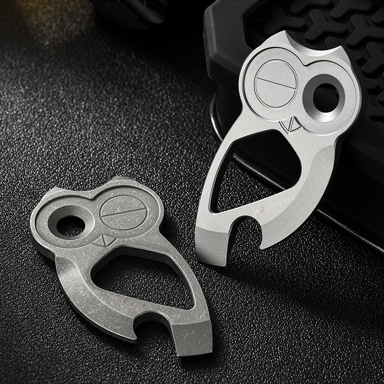 Owl & Fishbone Titanium EDC Multi-Tool