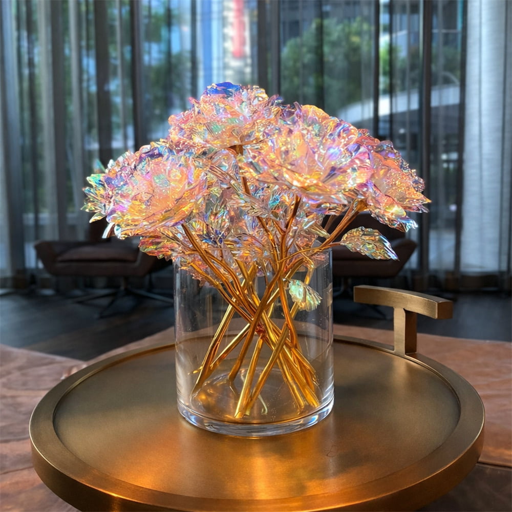 💐Colorful Crystal Rose – Mother‘s Day Gift