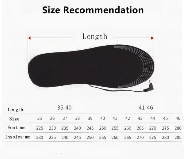 🔥Hot Sale 49% OFF🔥USB Heated Shoe Insoles