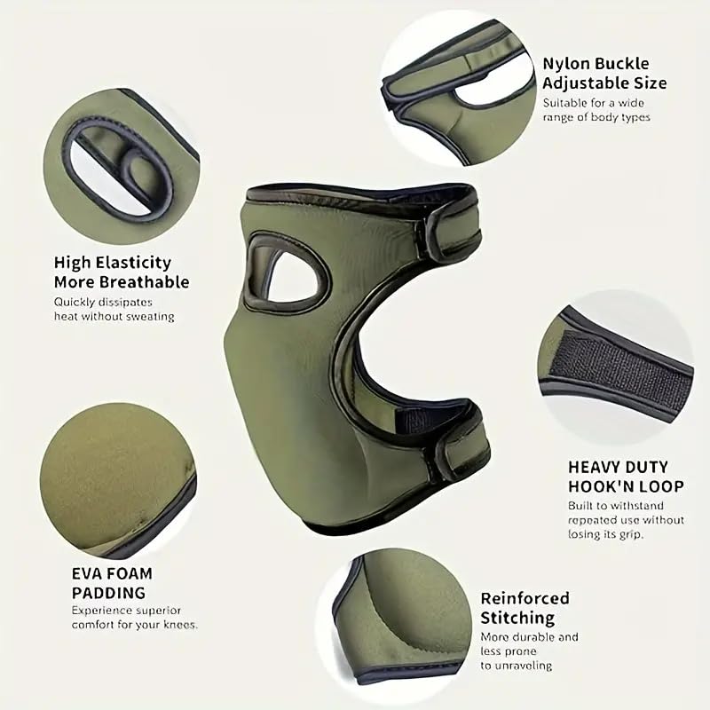 Ultra-Thick 4-Layer Shock Garden Knee Pads