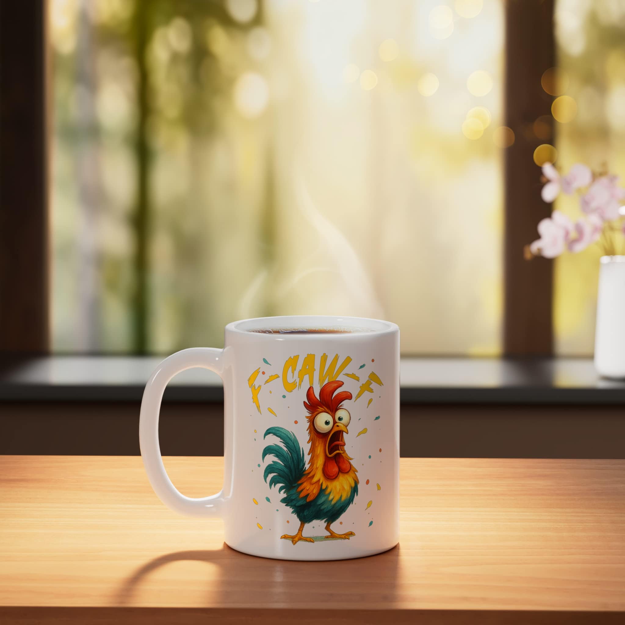 F-Caw-F Funny Chicken Mug