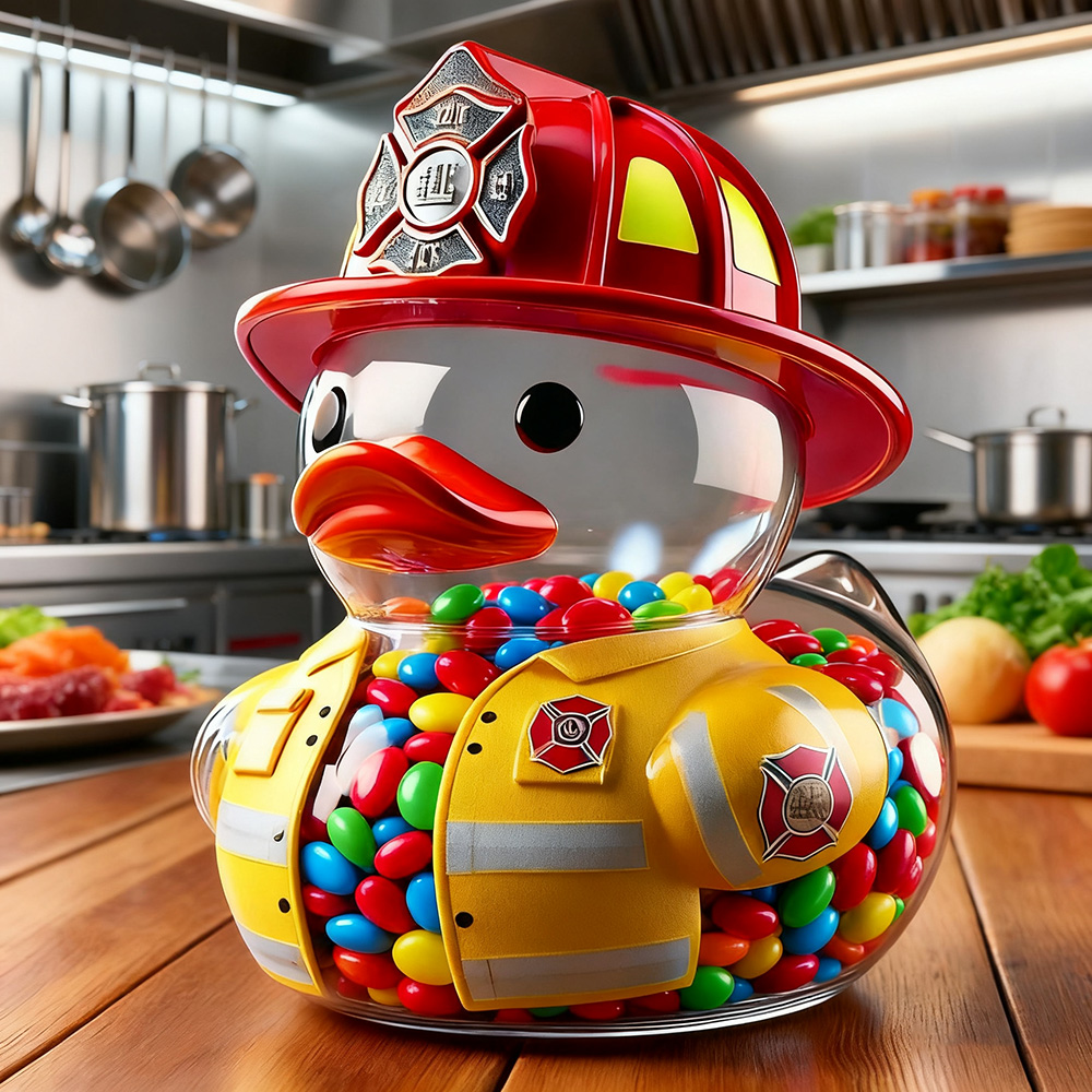 Everyday Hero Duck Candy Jar