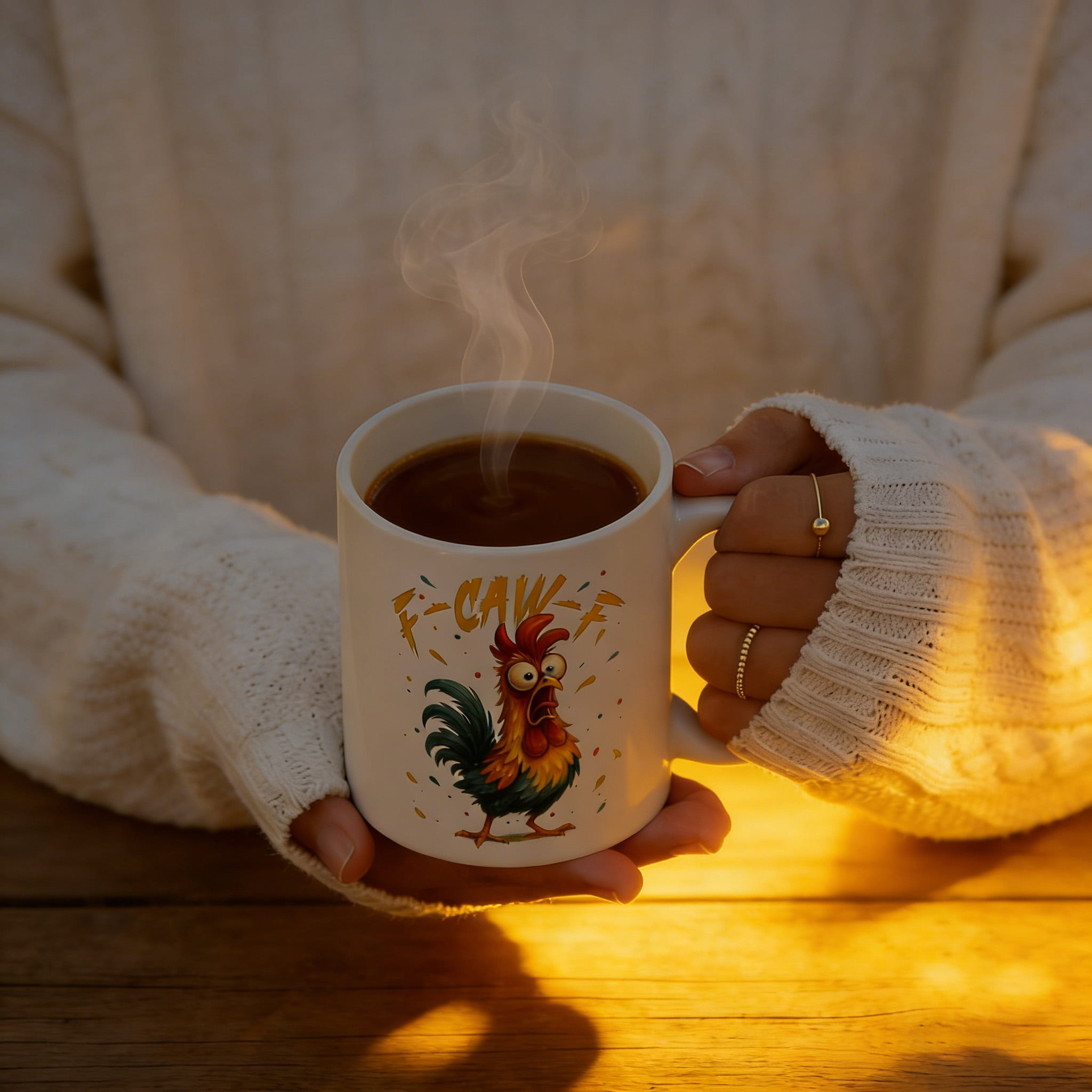F-Caw-F Funny Chicken Mug
