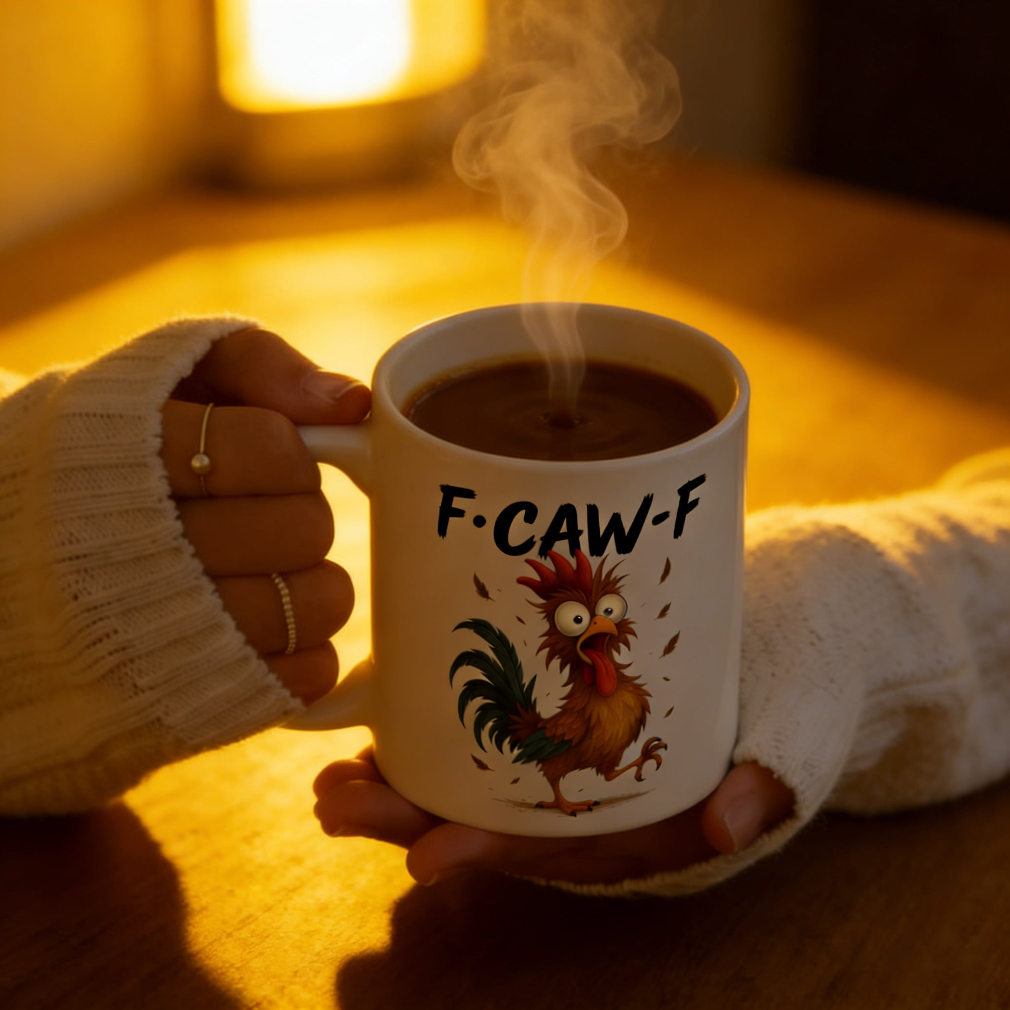 F-Caw-F Funny Chicken Mug