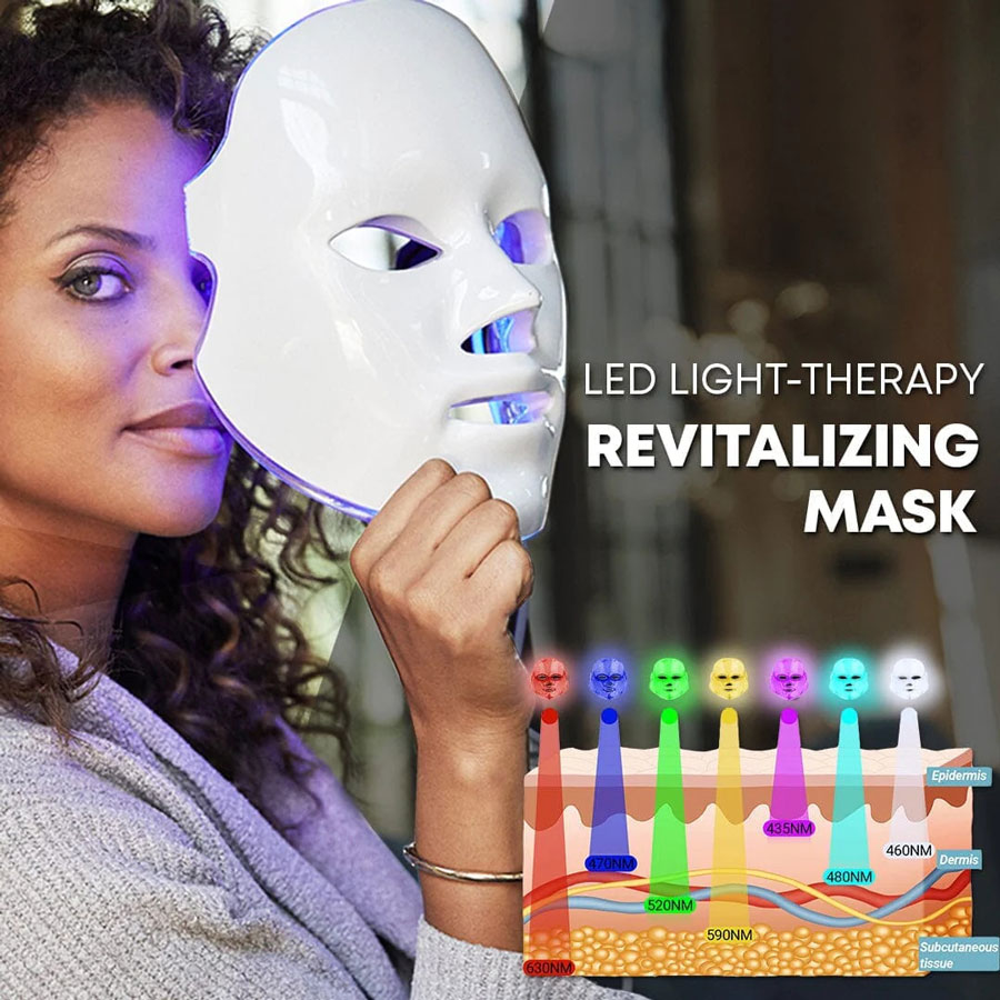 LED Light-Therapy Revitalizing Mask