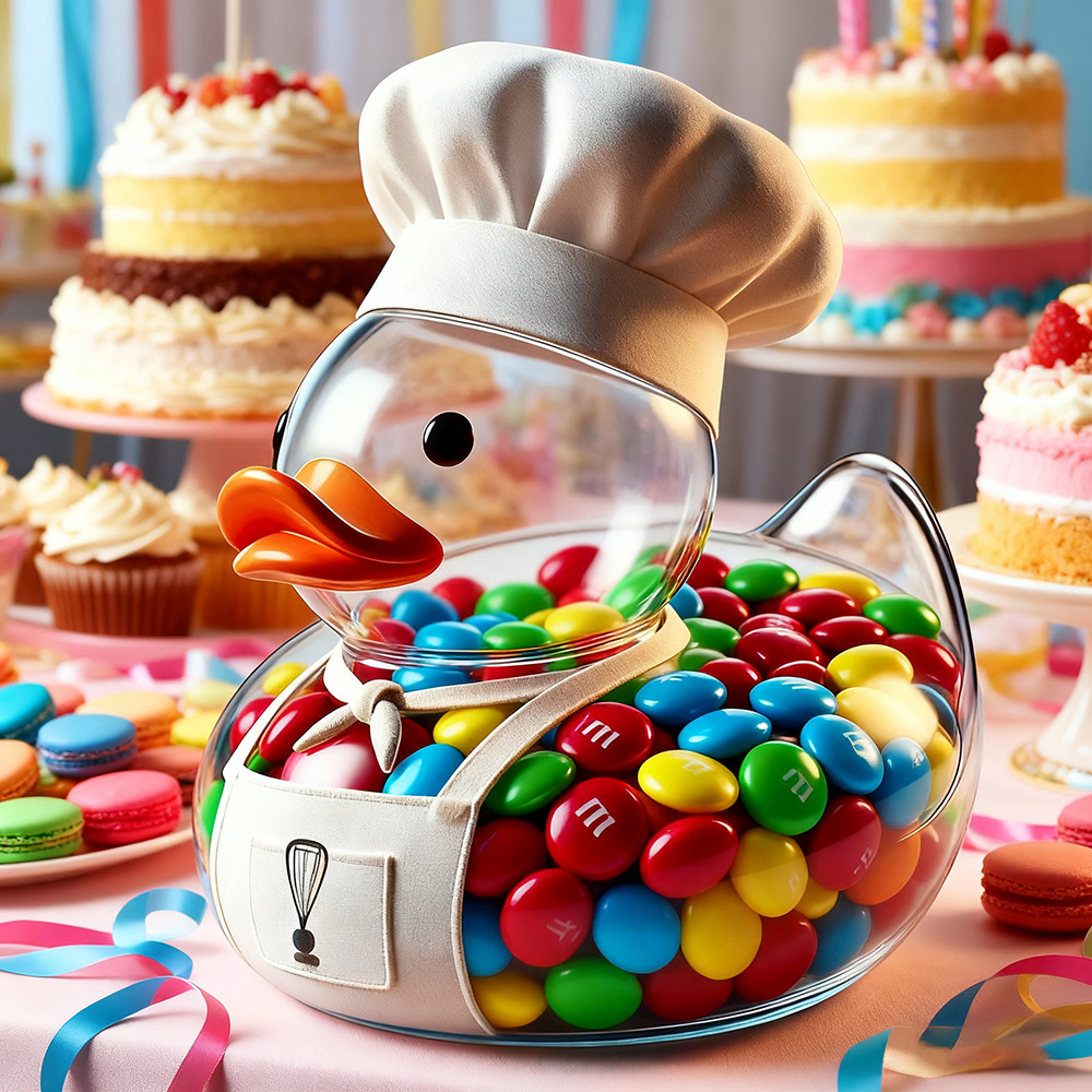 Everyday Hero Duck Candy Jar