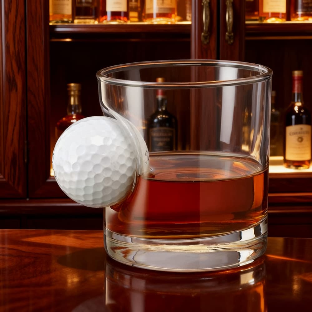 Golf Ball Pint Glass 16oz