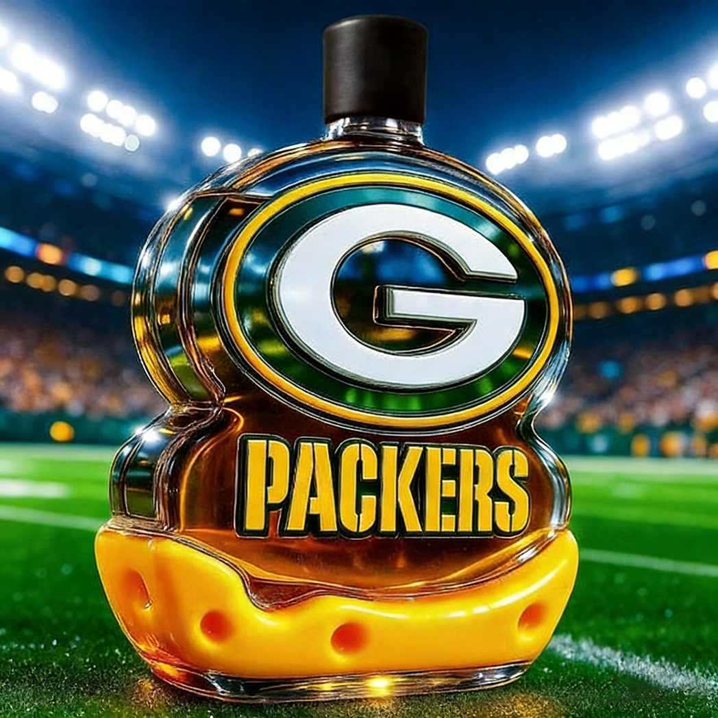 Green Bay Packers Whiskey Bottle