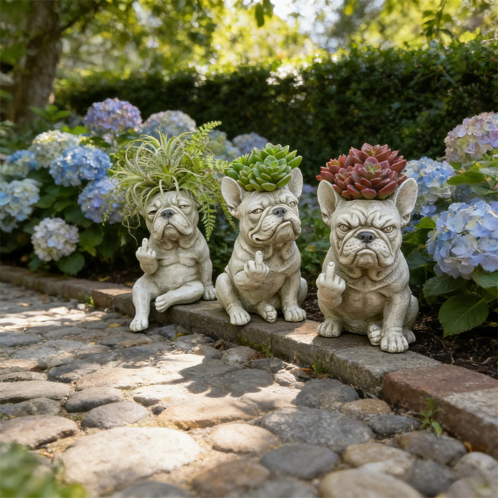 🐾French Bulldog Planters