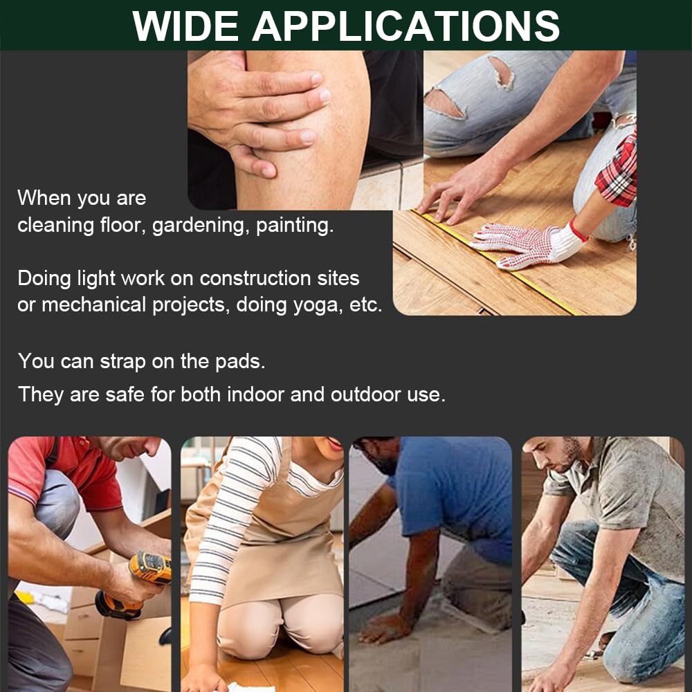 Ultra-Thick 4-Layer Shock Garden Knee Pads