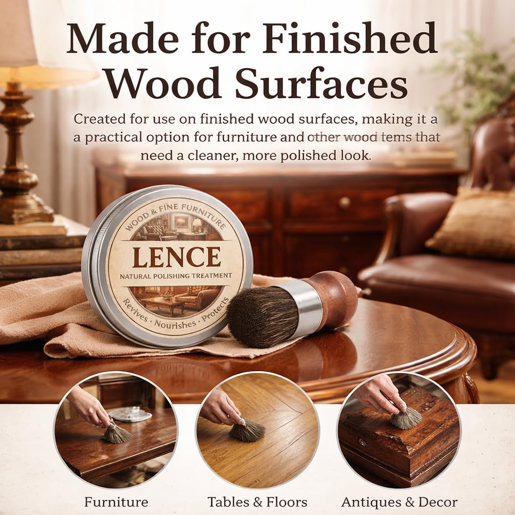 Lence Furniture Balm – Wood Scratch Repair Formula
