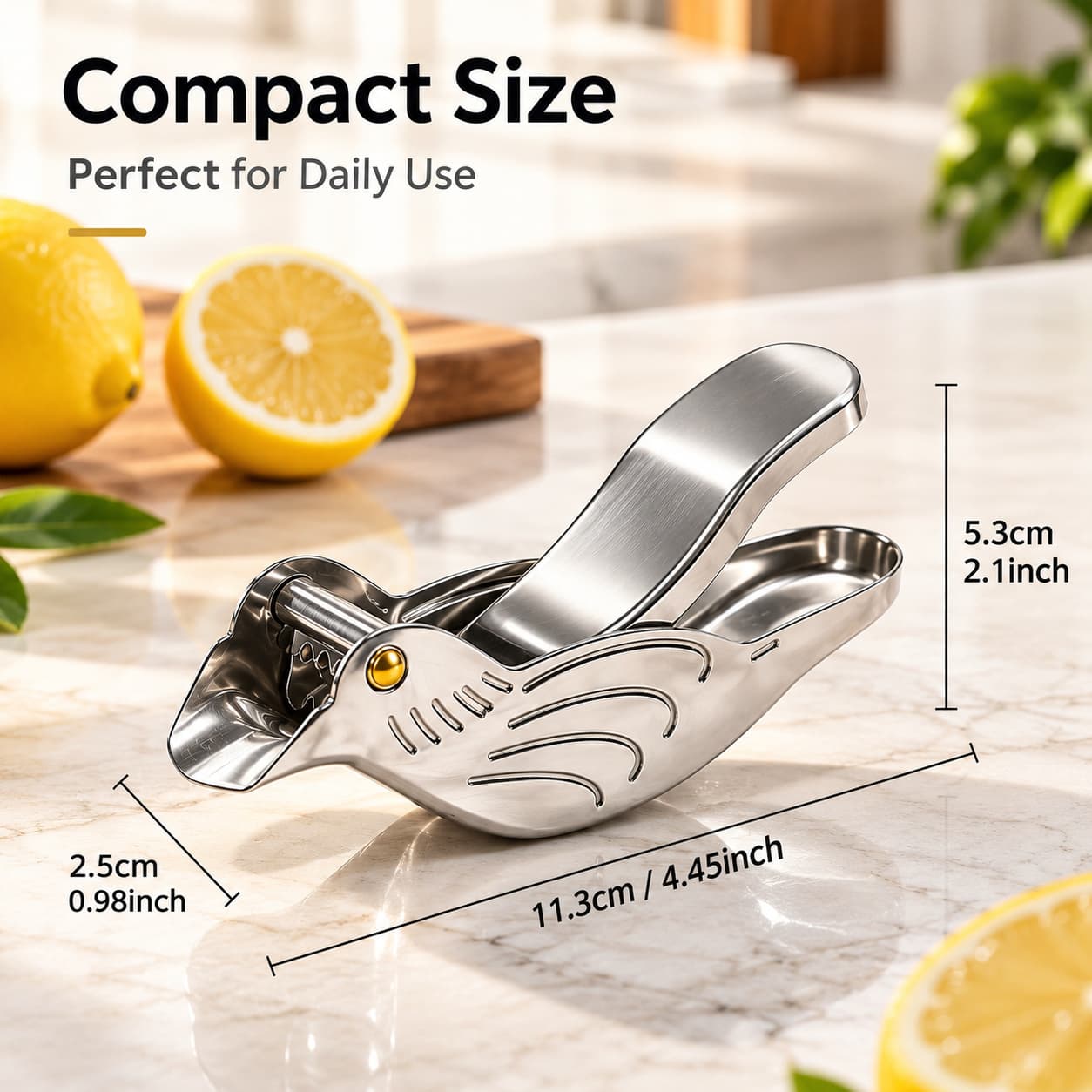 🍋 Bird-Shaped Lemon Squeezer – Handheld Citrus Juicer with Easy-Pour Spout