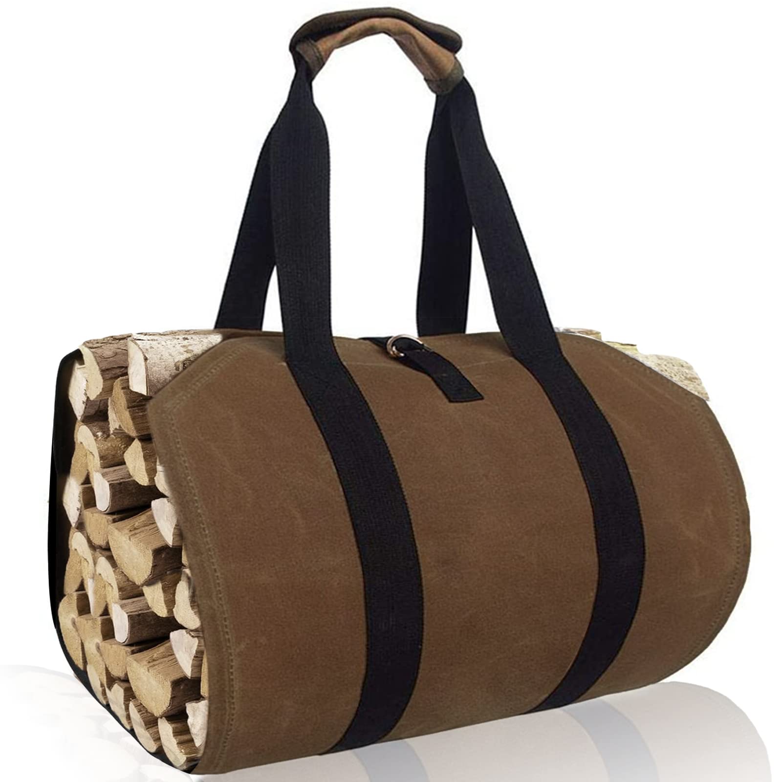 Fireplace Log Carrier Tote Bag