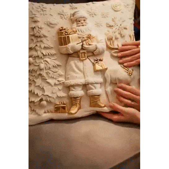 🏆 50K+ SOLD! 🎄Luxury Christmas Style 3D Pillow Cover