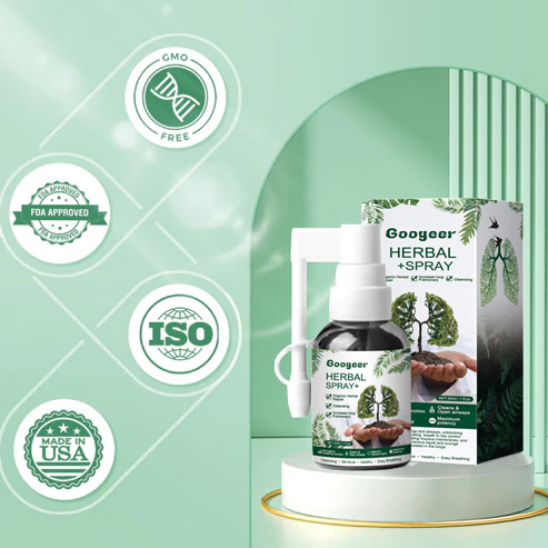 Heavenly Mountain Snow Lotus Herbal Lung Cleansing Spray - Powerful Lung Support, Cleansing, and Respiratory Aid - Made in the USA - Herbal Spray