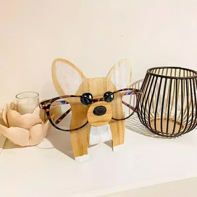 🦉Wooden Animal Glasses Stand 👓