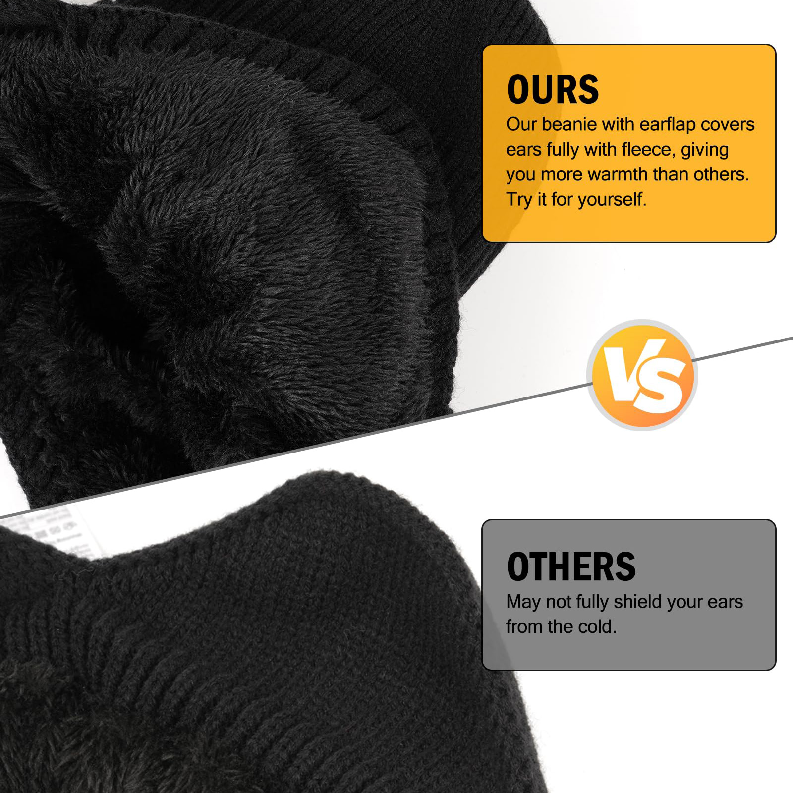 ☃️Elastic Warm Ear Protection Knitted Hat