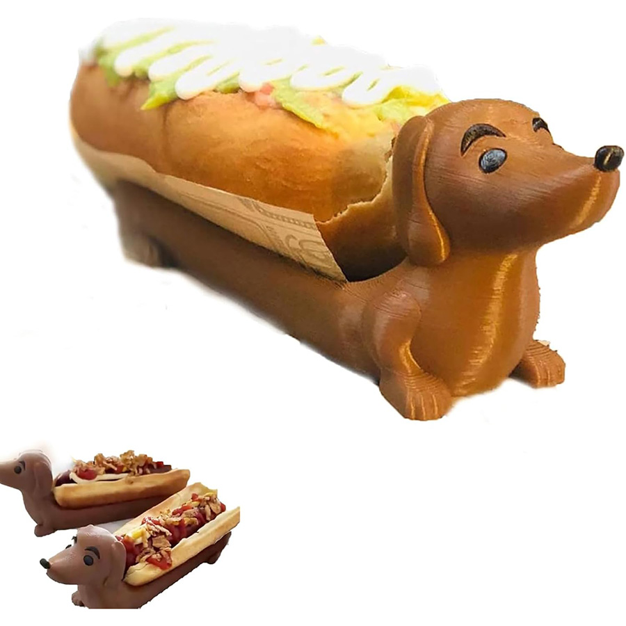🐕🌭Unleash the Fun: Dog - Shaped Hot Dog Plates Are Here!