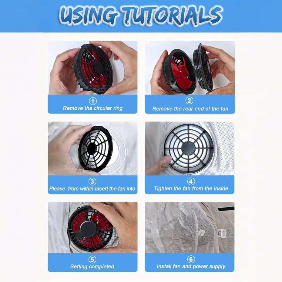 🔥LAST DAY 49% OFF🔥Men's 360° Air Cooling Fan Vest