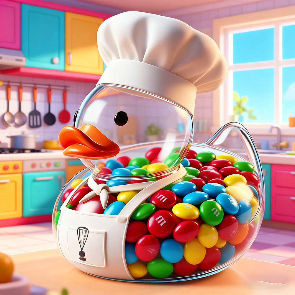 Everyday Hero Duck Candy Jar