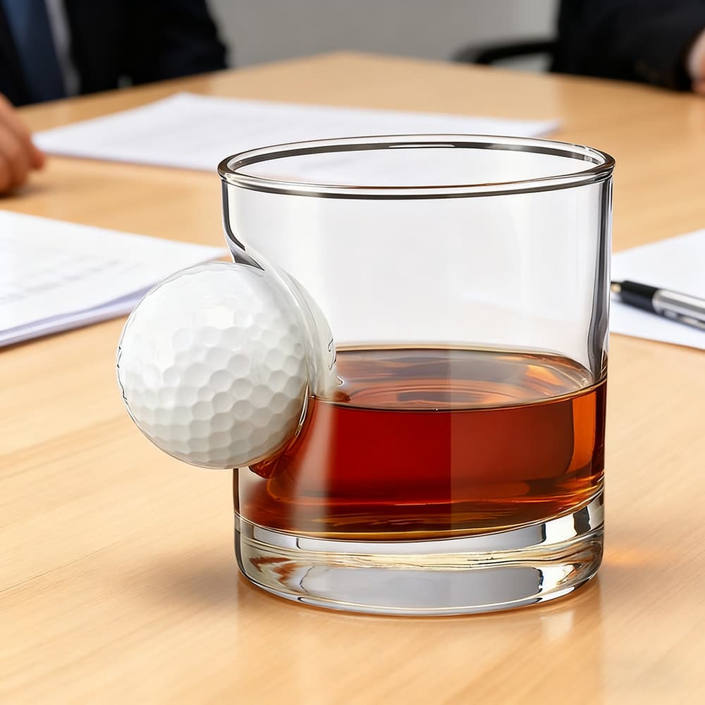 Golf Ball Pint Glass 16oz
