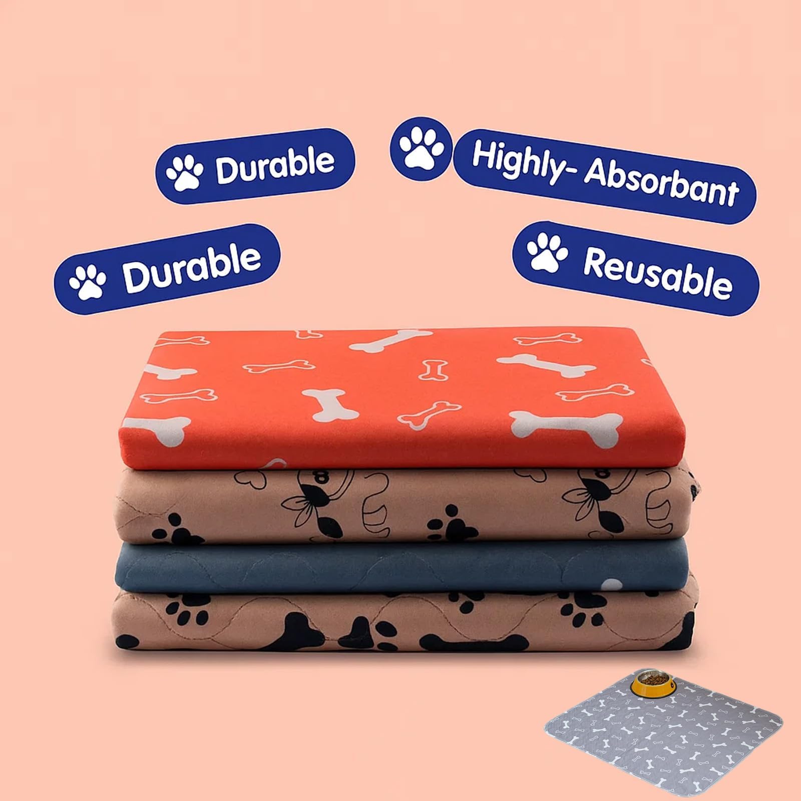2026 Upgraded Washable Puppy Pad with Pheromones