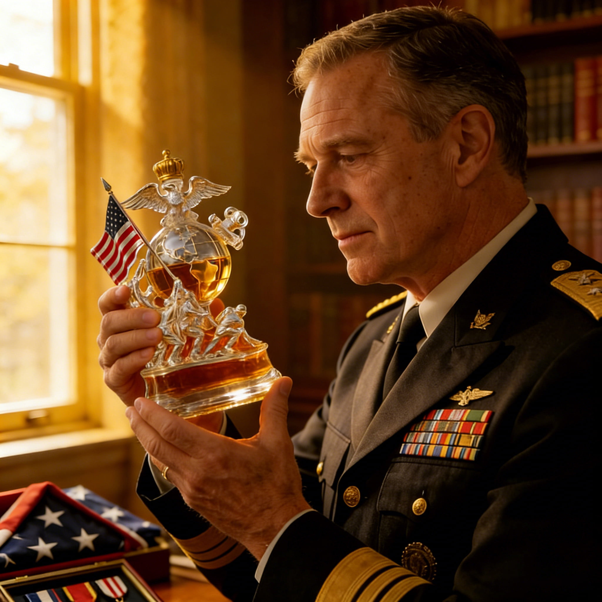 U.S. 250th Anniversary Whiskey Bottle