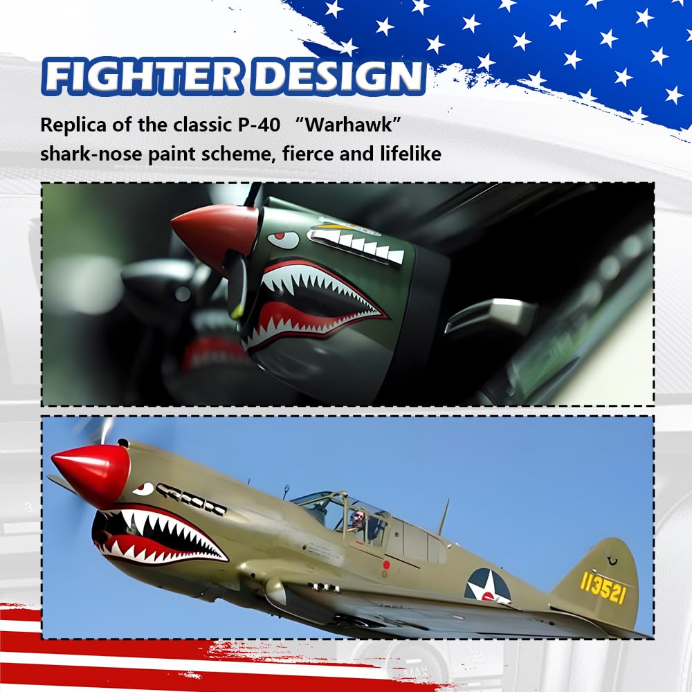✈️P-40 Warhawk Fighter Plane Car Vent Decor