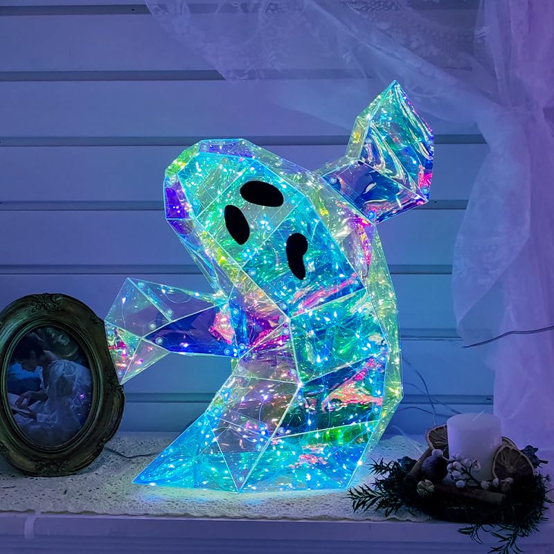 Prismatic Iridescent Spooky Ghost
