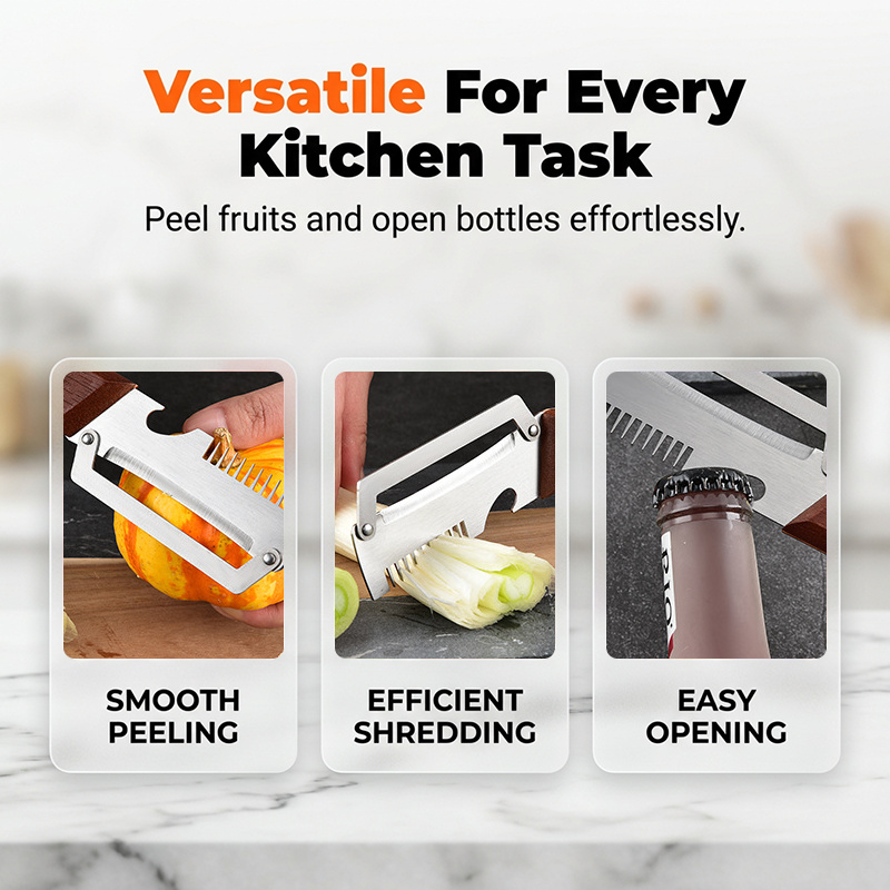 Multi-Functional Vegetable Peeler for Kitchen